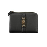 Tommy Hilfiger Sleek Black Zip Wallet with Coin Purse -   -  Tommy Hilfiger.